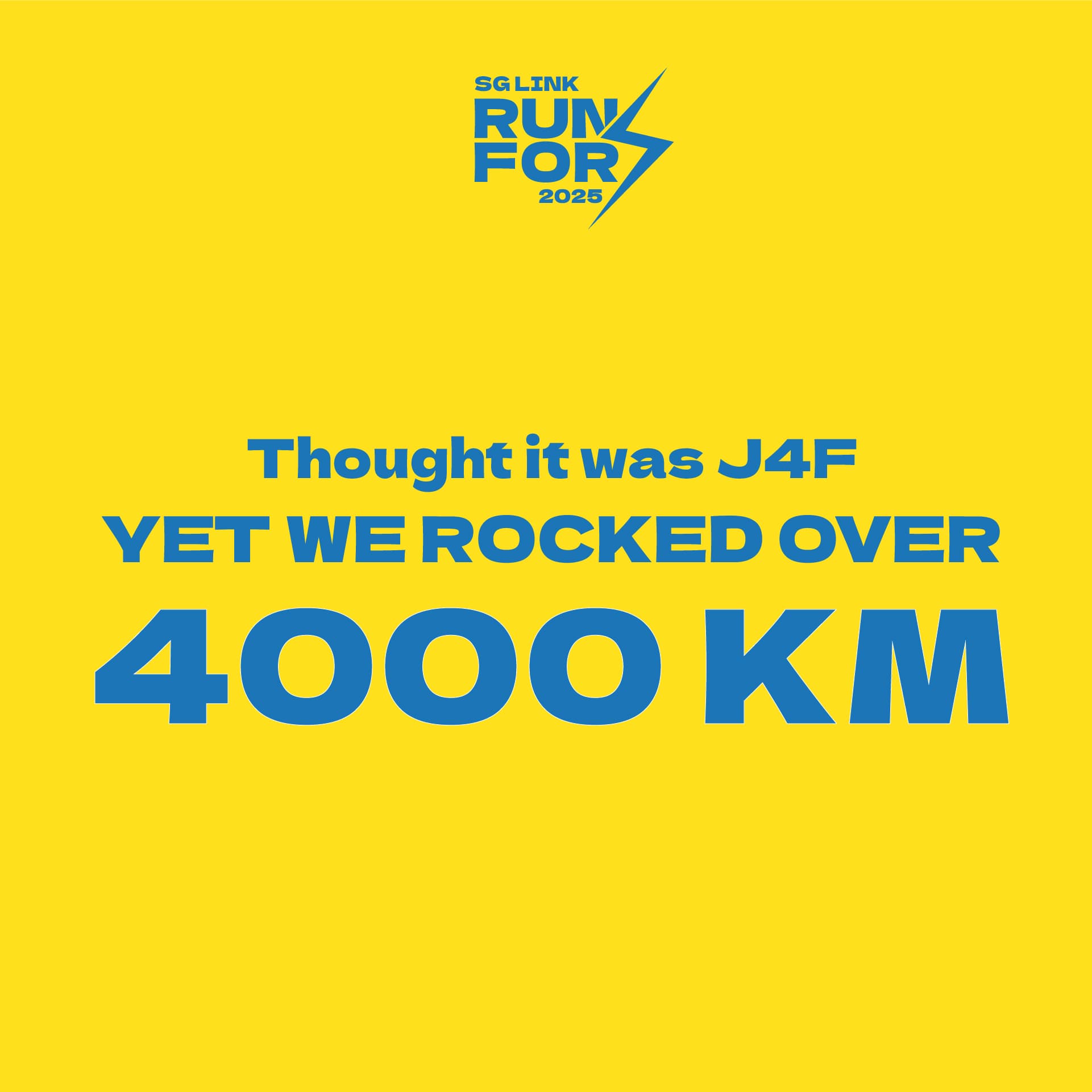 RUN FOR S 2025 – Totally Unexpected!